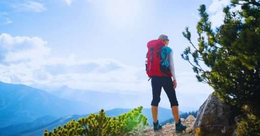 wonderlust solo traveler mountaineer woman